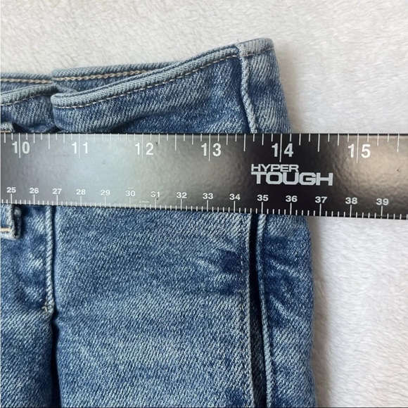 Hollister Jeans Sz 3R Curvy Ultra High Rise Mom Women Juniors Stretch Paperbag - Picture 4 of 10